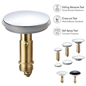 Universal Bathroom Sink Stopper, Basin Pop Up Drain Filter, Bathtub Converter Sink Drain Strainer Plug No Overflow Lightinthebox