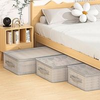 Transparent Net Underbed Storage Bag, Clothes Storage Box, Household Large Capacity Bedroom Clothes, Quilts, Toys Storage Container Lightinthebox - thumbnail