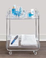 The Home Edit Cart Clear & Satin