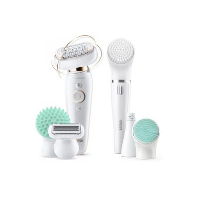 Braun 9 Flex SES 9300 3D | Beauty Set Wet and Dry epilator | Face Spa | 7 Extras | SES93003D Braun 9 Flex SES 9300 3D | Beauty Set Wet and Dry epilator | Face Spa | 7 Extras | SES93003D