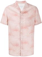 Officine Generale palm tree print shirt - PINK - thumbnail