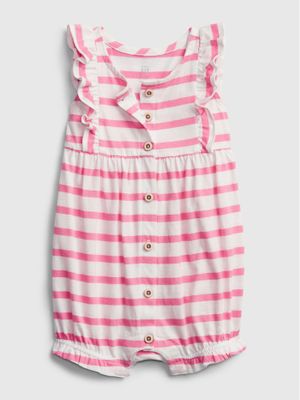 Baby Stripe Shorty One-Piece