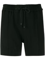 Kenzo side-striped track shorts - Black - thumbnail