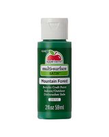Apple Barrel 2oz Multi-Surface Satin Acrylic Paints Mountain Forest