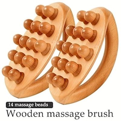 1pc Beauty Massage Brush, Abdominal Massager Kneading Tummy Tool Promotes Intestinal Worm Essential Oil Massage Full Body Opening Instrument Meridian Brush Lightinthebox