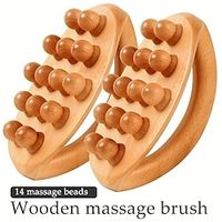 1pc Beauty Massage Brush, Abdominal Massager Kneading Tummy Tool Promotes Intestinal Worm Essential Oil Massage Full Body Opening Instrument Meridian Brush Lightinthebox - thumbnail