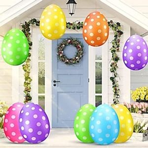 Easter Inflatable Egg Decoration Outdoor Kids Toys For Patio, Lawn, Garden, Party Lightinthebox