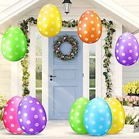 Easter Inflatable Egg Decoration Outdoor Kids Toys For Patio, Lawn, Garden, Party Lightinthebox - thumbnail