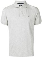 Hackett embroidered logo polo T-shirt - Grey