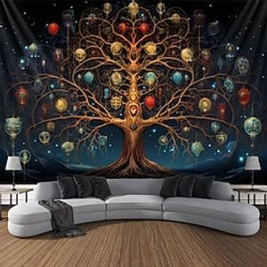 Life Of Tree Hanging Tapestry Wall Art Large Tapestry Mural Decor Photograph Backdrop Blanket Curtain Home Bedroom Living Room Decoration Lightinthebox