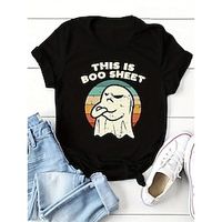 T-shirt Print Graphic T-shirt For Men's Women's Unisex Adults' Hot Stamping 100% Polyester Casual Daily miniinthebox