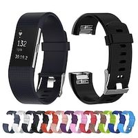 Soft Silicone Color Smart Watch Bracelet Band For Fitbit Charge 2 Replacement Wristband Watch Strap For Fitbit Charge2 miniinthebox - thumbnail