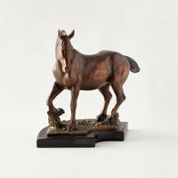 Sultanate Standing Horse Figurine - 44x20x33 cms