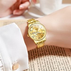 New Olevs Brand Men'S Watches Luminous Calendar Week Display Chronograph Multifunction Quartz Watch Waterproof Sports Men'S Watches miniinthebox
