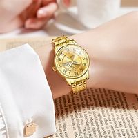 New Olevs Brand Men'S Watches Luminous Calendar Week Display Chronograph Multifunction Quartz Watch Waterproof Sports Men'S Watches miniinthebox - thumbnail
