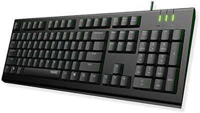 Rapoo Keyboard Wired USB Nk1800 Ar - 19212