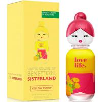 Benetton Sisterland Yellow Peony (W) Edt 80Ml Tester - thumbnail