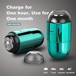 Electric Shaver Mini Car Shaver Rechargeable USB Hair Trimmer Razor Men Portable Travel Beard Knife Lightinthebox