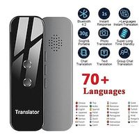 Newest Smart Voice Translator Device Electronic Portable 3 In 1 Voice / Text / Photographic Bluetooth Language Translator miniinthebox - thumbnail