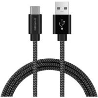 HYPHEN USB-A 3.0 to USB-C Fast Charging Cable 1M Black - thumbnail