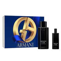 Armani Code M Edt 125ml Refillable +15ml Travel Set