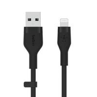 Belkin Boost Charge Flex USB-A Cable with Lightning Connector 1M, Black