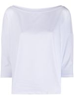 Snobby Sheep boat neck top - White - thumbnail