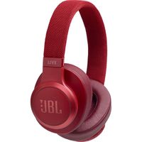 JBL Live 500BT Over Ear, Wireless Head Phones, Red Color