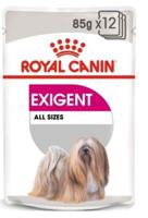 Royal Canin Canine Care Nutrition Exigent Wet Dog Food Pouches 85g x 12 pcs