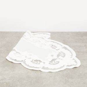 Fabric Lace Cutwork Table Runner - 180x45 cms