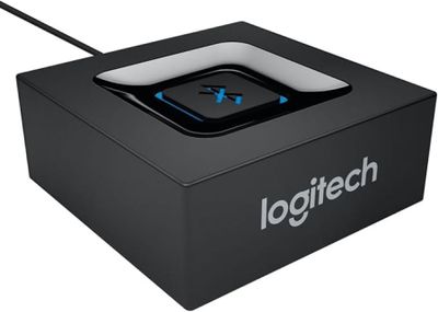 Logitech Bluebox Bluetooth Audio Adapter, Black