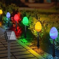 Solar Easter Egg Lights String with Stakes Easter Lights Decorations Easter Eggs Lights 8 Mode Outdoor Lights Waterproof for Pathway Walkway Garden Yard Lawn 5M 20LED miniinthebox - thumbnail