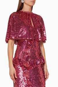 Scarlett Sequin Cape