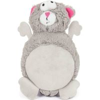 Godog Action Plush Squirrel With Chew Guard Technology Animated Squeaker Dog Toy
