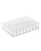Homesmiths Storage Bin with Divider 26 x 18 x 5.5 cm