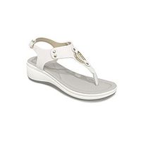 Women's Sneakers Wedge Heel Round Toe PU Solid Colored White Black Red miniinthebox - thumbnail