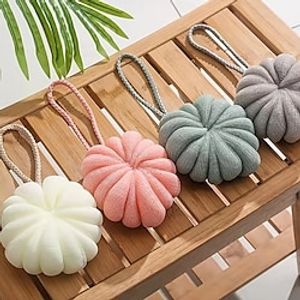 Soft Mesh Bath Sponge Balls Nylon Cleaning Brush For Shower, Spa, Massage And Body Scrubs, Dead Skin Slough Off Softly And Make Rich Foam miniinthebox