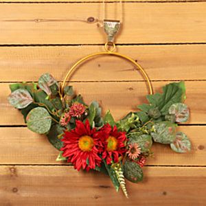 Autumn Colors Thanksgiving Decoration Wall Hanging Simulation Sunflower Sun Flower Garland Iron Home Decoration for Home Decor Farmhouse Indoor Outdoor Decoration miniinthebox