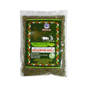 Peacock Organic Green Moong Whole 500gm