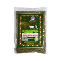 Peacock Organic Green Moong Whole 500gm