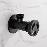 Faucet Accessory,Superior Quality Hot and Cold Mix Water Valve Antique Metal Electroplated Angle Valve, Water Stop and Triangle Valve Handwheel Lightinthebox - thumbnail