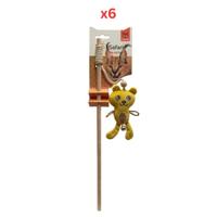 FOFOS Tiger Cat Wand Cat Toy (Pack Of 6) FOFOS Tiger Cat Wand Cat Toy (Pack Of 6)