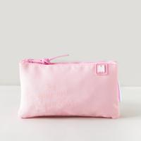 MARSHMALLOW Textured Pencil Case with Zip Closure