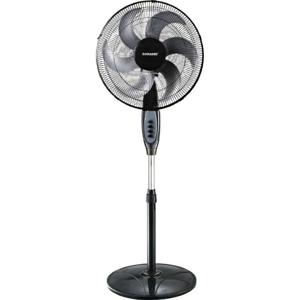 Sonashi 16inch 3 Speed Stand Pedestal Fan Black