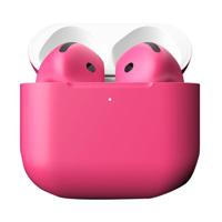 Merlin Craft Customized Apple Airpods 4 ANC Neon Pink