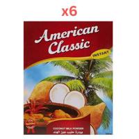 American Classic Coconut Milk Powder 300G Pack of 6
