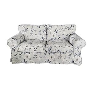 Ektorp 2 Seat Sofa Cover or Ektorp 2 Seat Sofa Bed Cover with Cushion Covers and Backrest Covers, Ektorp Couch Slipcover Washable Furniture Protector miniinthebox