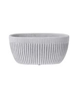 Homesmiths Flowerpot 26 x 12 x 12 cm White