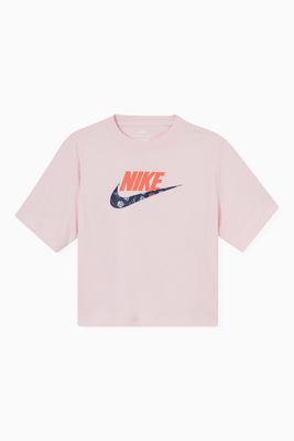 Sportswear Remixed Logo Swoosh T-shirt in Cotton