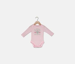 Baby Girls Love My Daddy Bodysuit  Pink Admirer